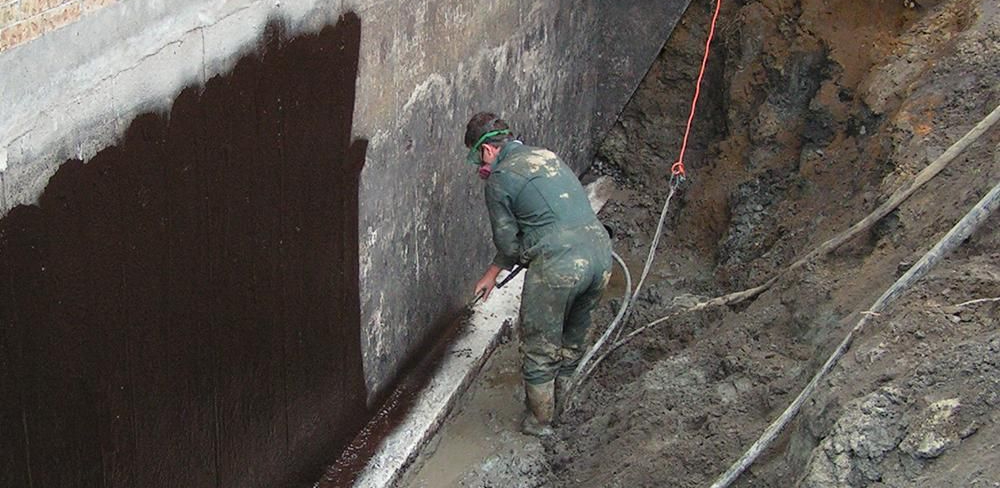 Гидроизоляция подвала снаружи от грунтовых вод: материалы и технология ...